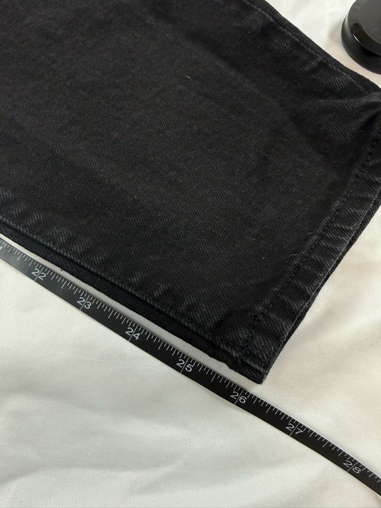 Old Navy Maternity Black Straight Leg Jeans Full Panel Size 18 - Picture 4 of 9